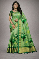 Superior ethnic saree crafted for a rich and graceful look