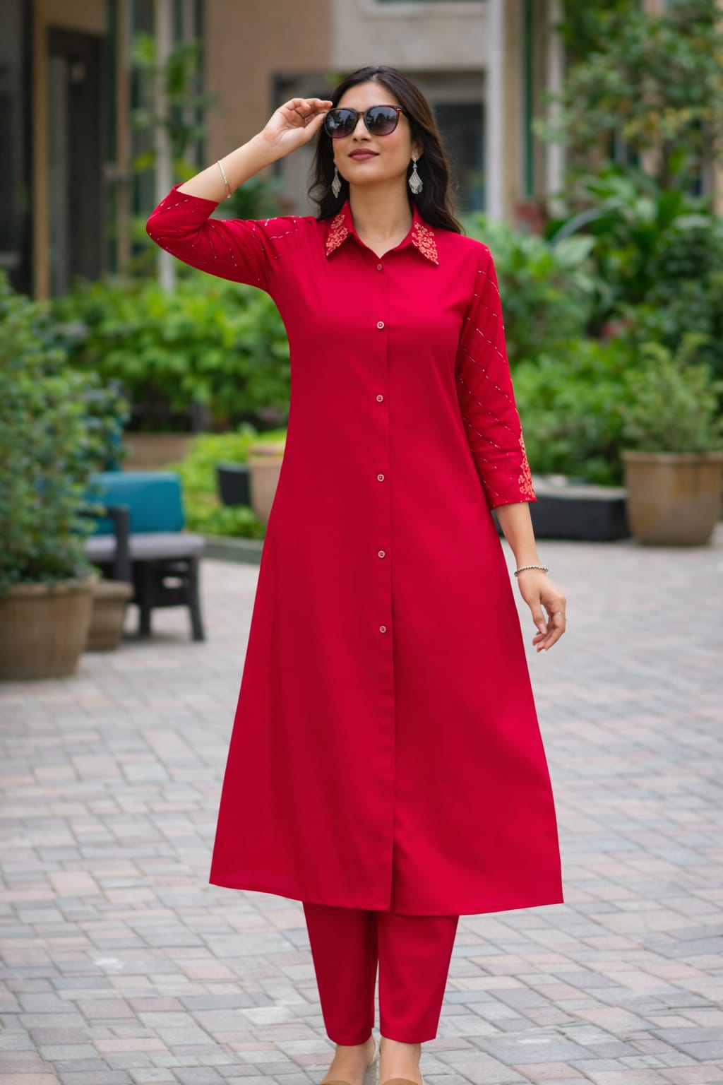 Elegant Soft and breathable fabric suit