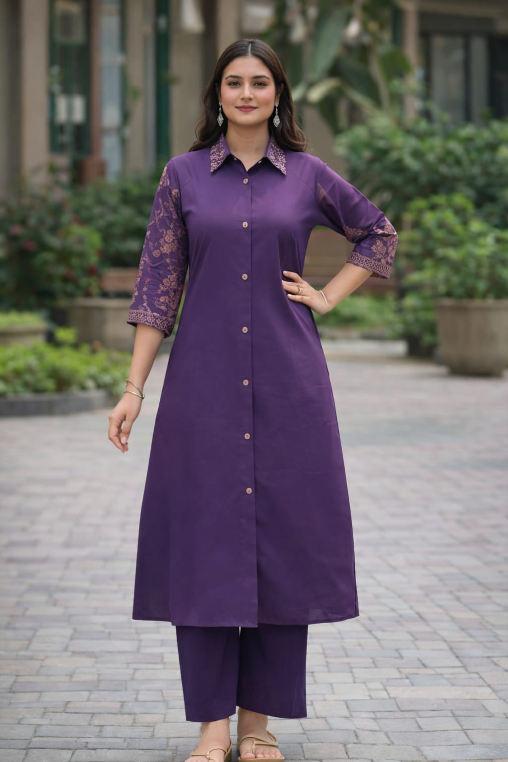 Elegant Soft and breathable fabric suit