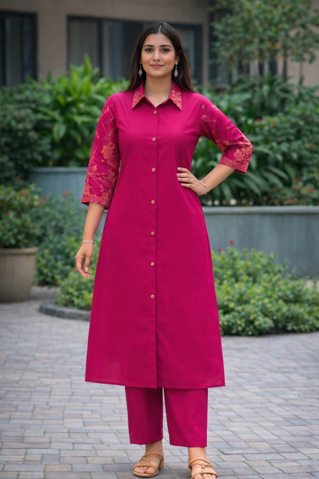 Elegant Soft and breathable fabric suit