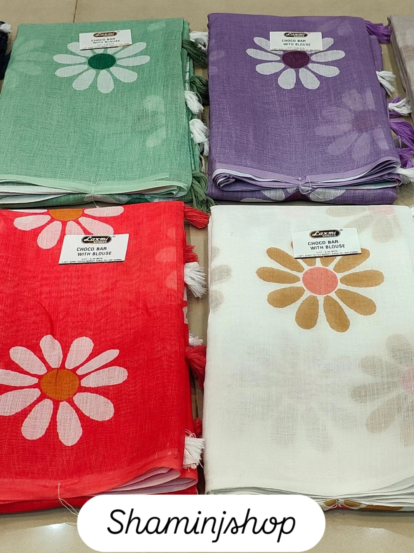 New  COTTON SLUB TRENDY SAREES