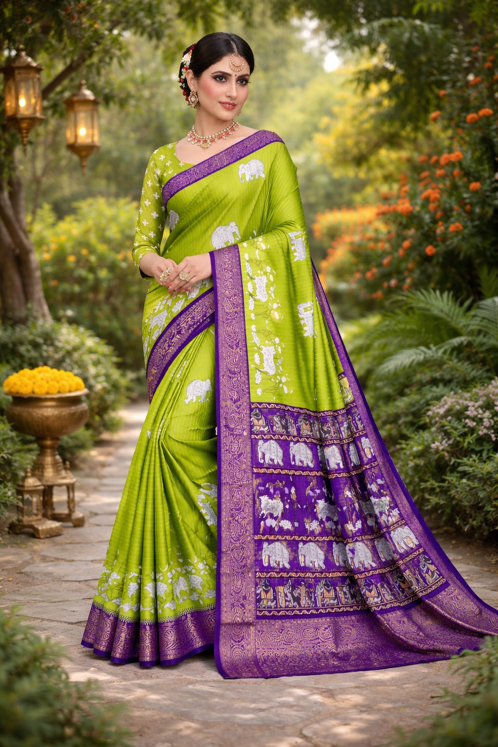SANKRANTI SAREES OF GOMATA