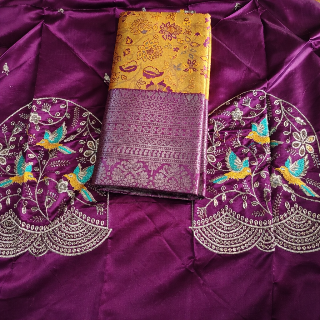 Gobbiyamma Banarasi silk saree