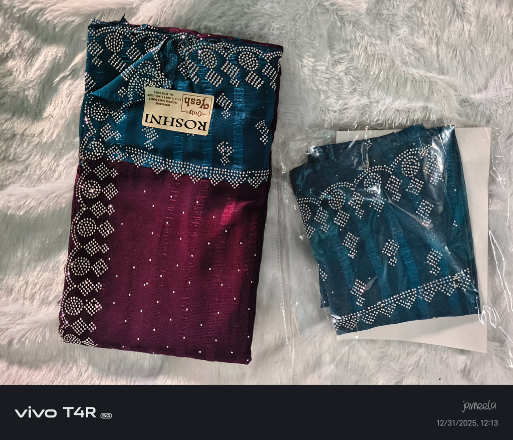 Bandhej Style Roshni Saree Collection – Multi Color