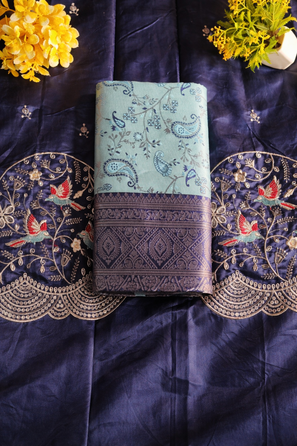 Gobbiyamma Banarasi silk saree