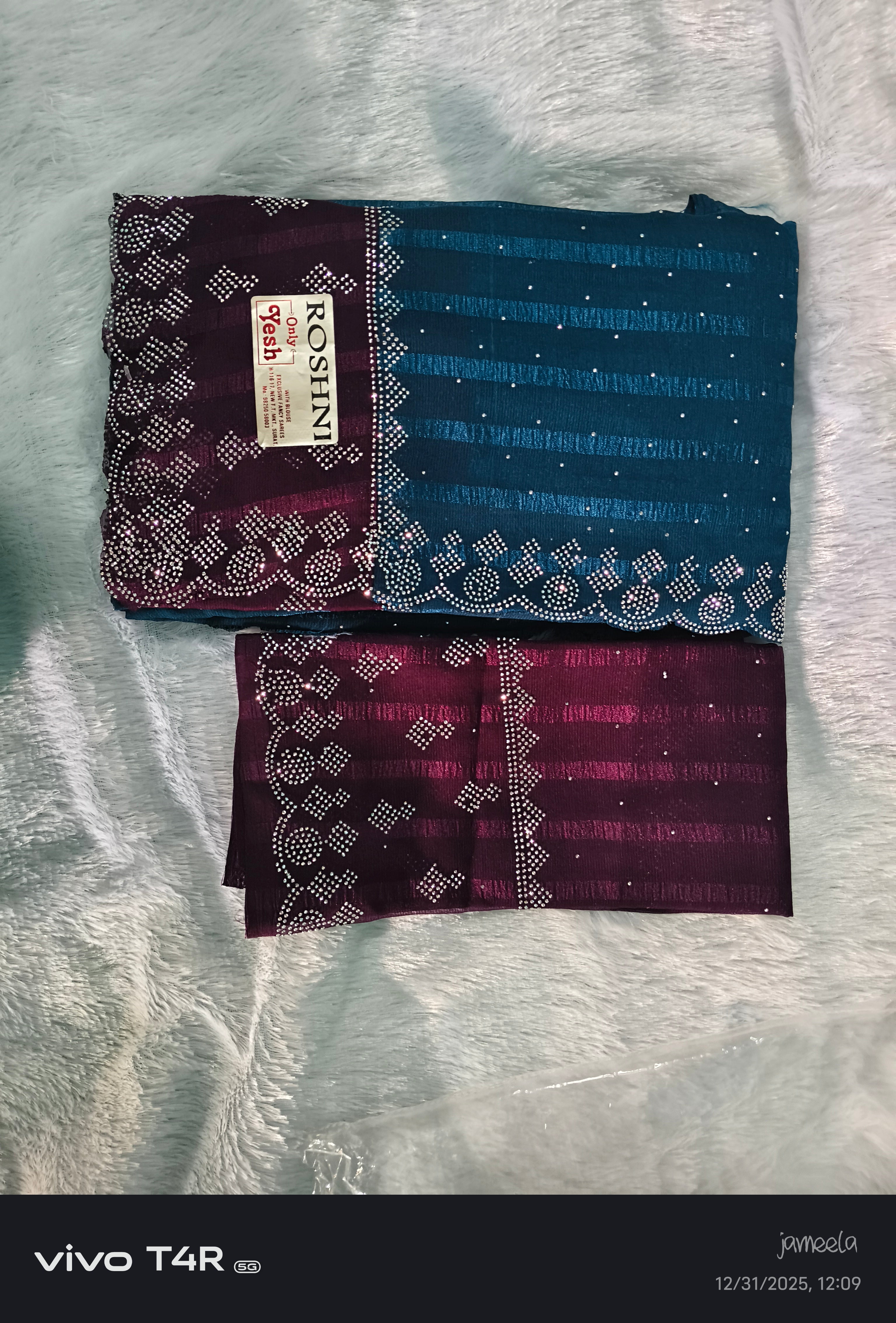 Bandhej Style Roshni Saree Collection – Multi Color