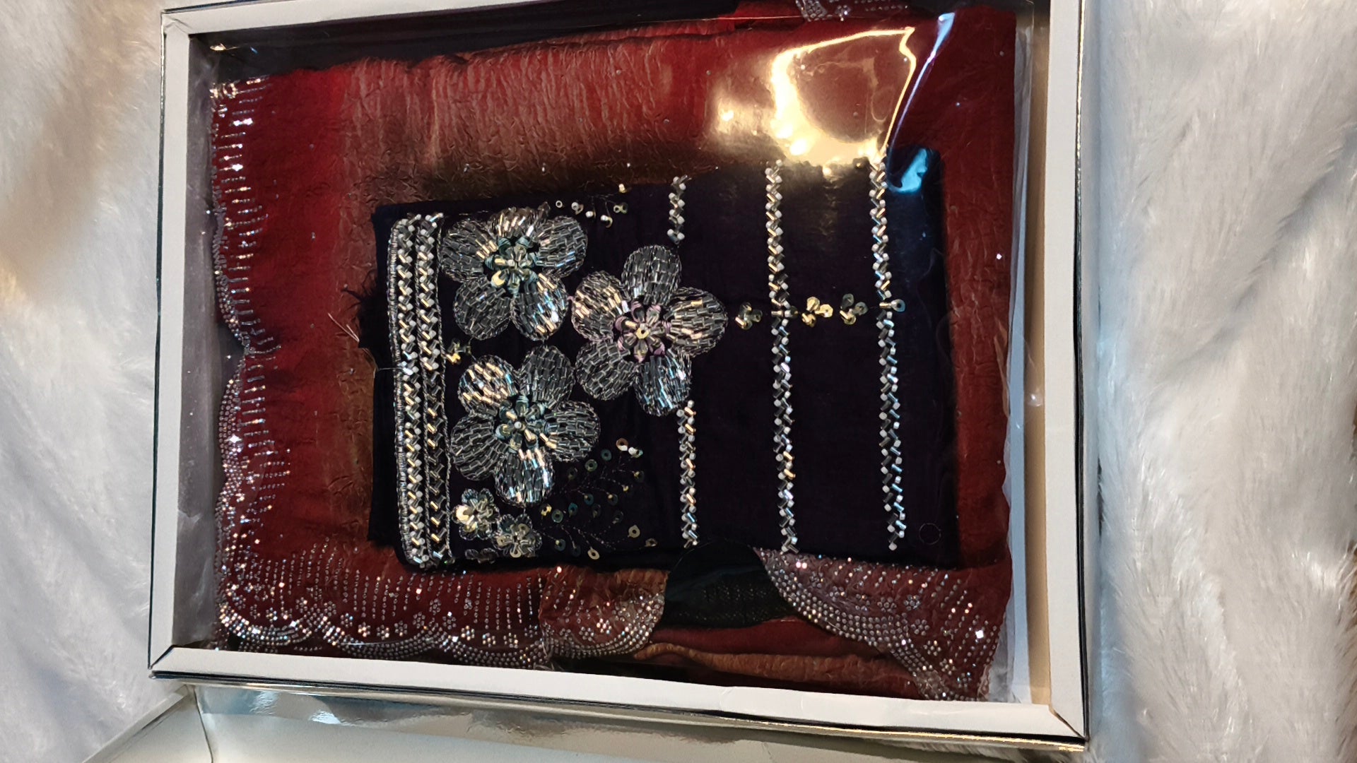 Maggam ORIGINAL BEEDS Blouse sarees