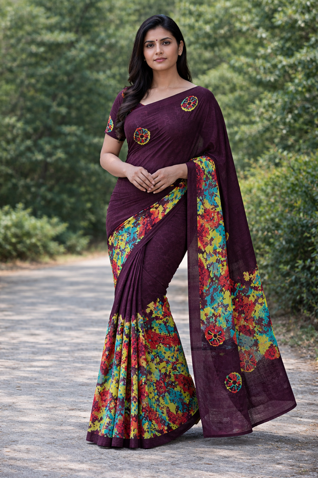 New Trendy festival Saree