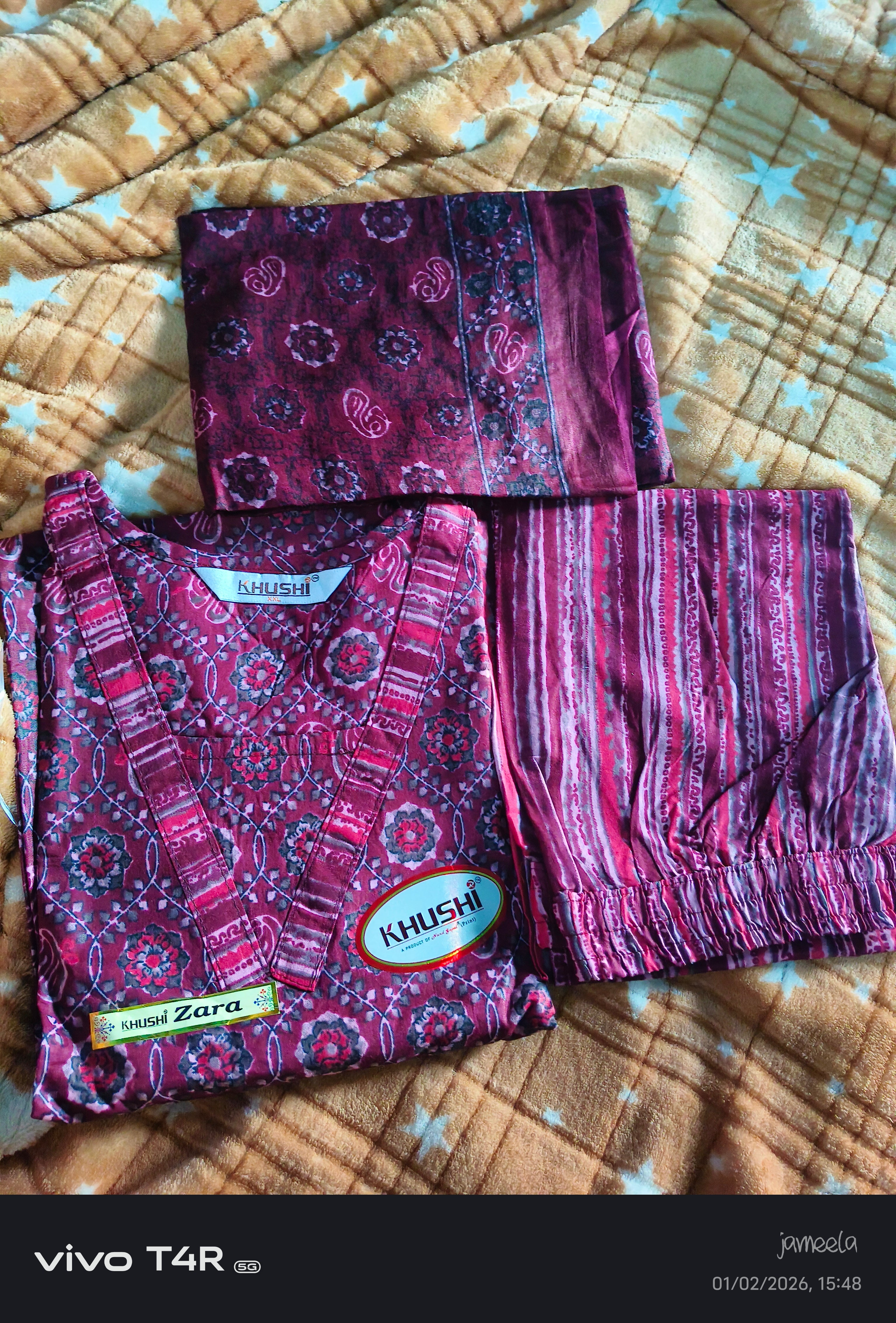 office wear cotton kurti set