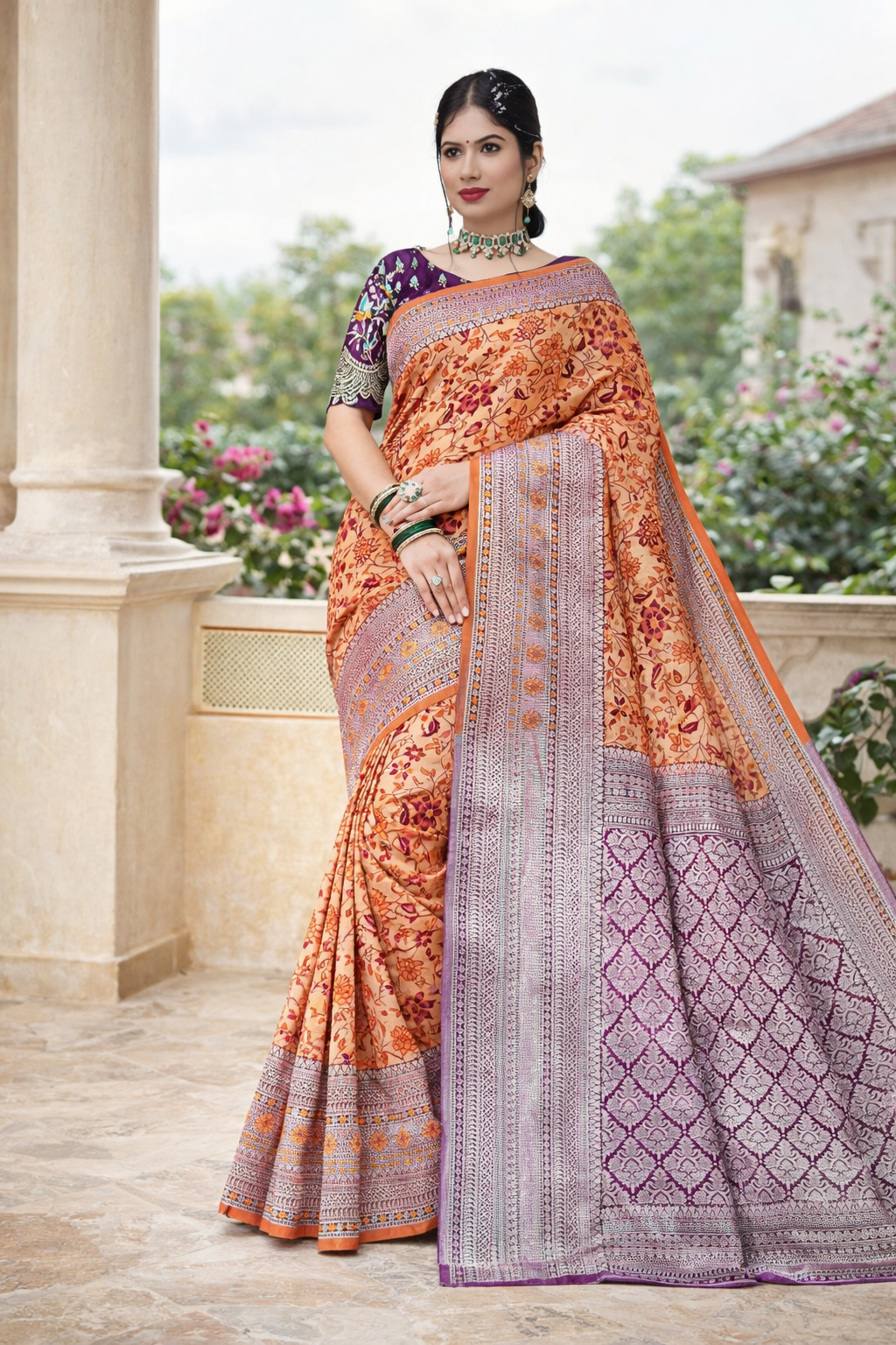 Gobbiyamma Banarasi silk saree